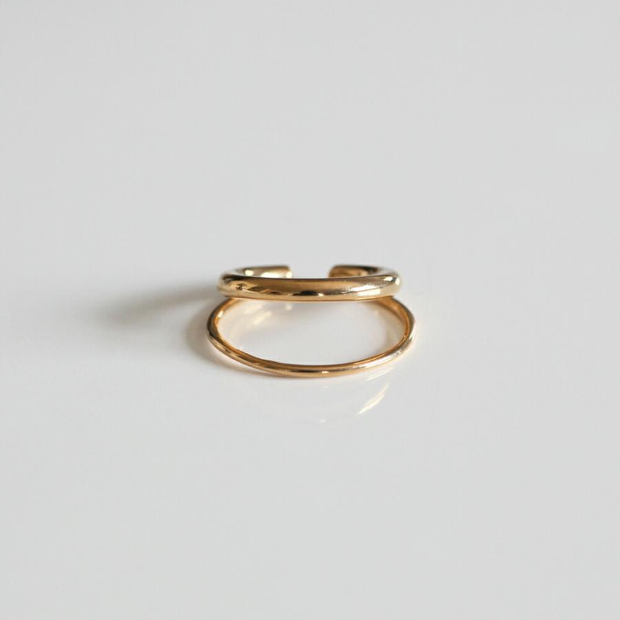 siki (シキ) / DL-EC-SVGP gold ダブルラインイヤーカフ ゴールド | GOLD | 04