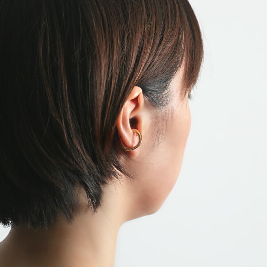 siki (シキ) / DL-EC-SVGP gold ダブルラインイヤーカフ ゴールド | GOLD | 06