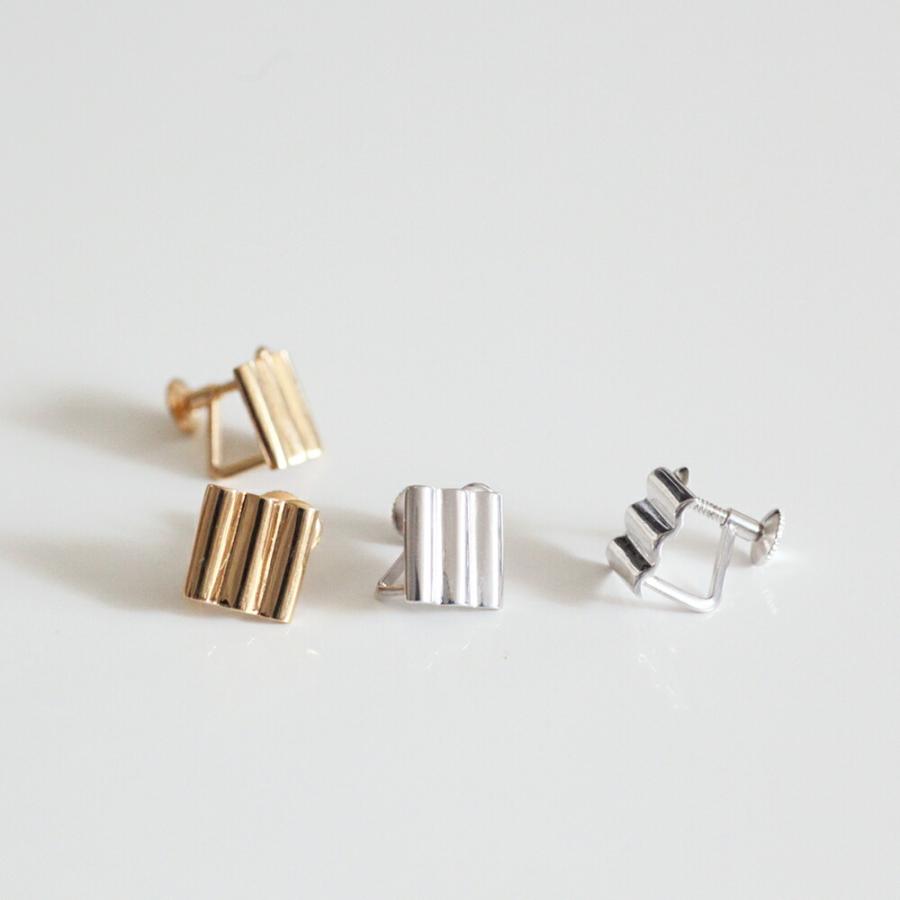 siki (シキ) / NMI-E01-SV silver ナミイタイヤリング スクエア シルバー |  | 02