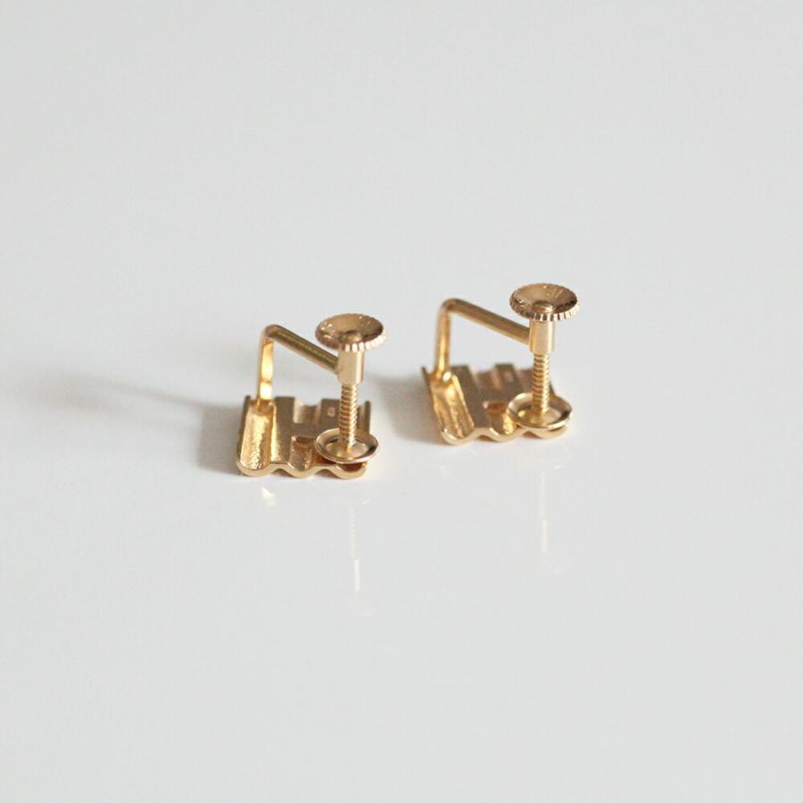 siki (シキ) / NMI-E01-SVGP gold ナミイタイヤリング スクエア ゴールド | GOLD | 03