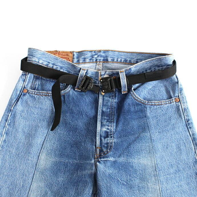 bagjack / NXL Belt 25mm M - Black 76 バッグジャック ネクストレベル ベルト ブラック／ブラック 送料無料 | BAGJACK | 04