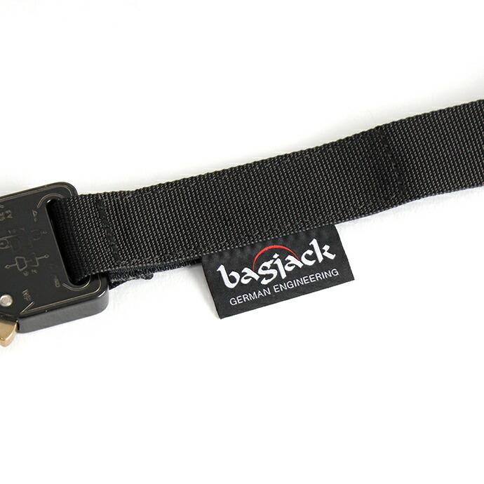bagjack / Belt 25mm - Black Cobra バッグジャック ベルト ブラック／ブラック 送料無料 | BAGJACK | 02