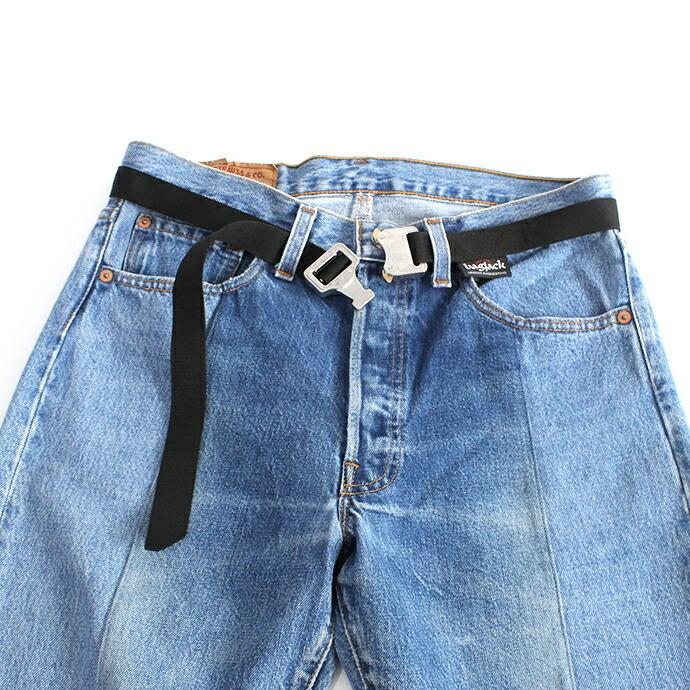 bagjack / Belt 25mm - Black Polished Cobra 01498 バッグジャック ベルト ブラック／シルバー 送料無料 | BAGJACK | 04