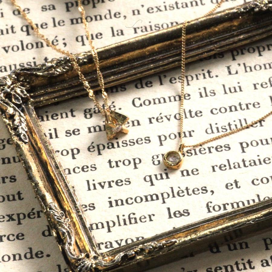 イロンデール エペパン hirondelle et pepin / k18 h-n-6-2-93 立て爪ネックレス レディース ギフト プレゼント アクセサリー ジュエリー 20代 … | hirondelle | 04