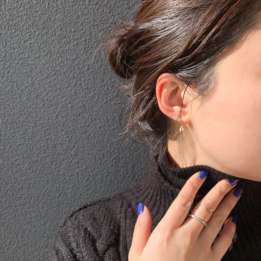 イロンデール エペパン hirondelle et pepin / k18 h-p-6-2-65 立て爪フックピアス（片耳タイプ） レディース ギフト プレゼント アクセサリー … | hirondelle | 03