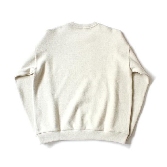 CRESPI / Lambswool/Cotton Crew Neck - Ivory ラムズウールコットン クルーネックカットソー アイボリー | Crespi | 01