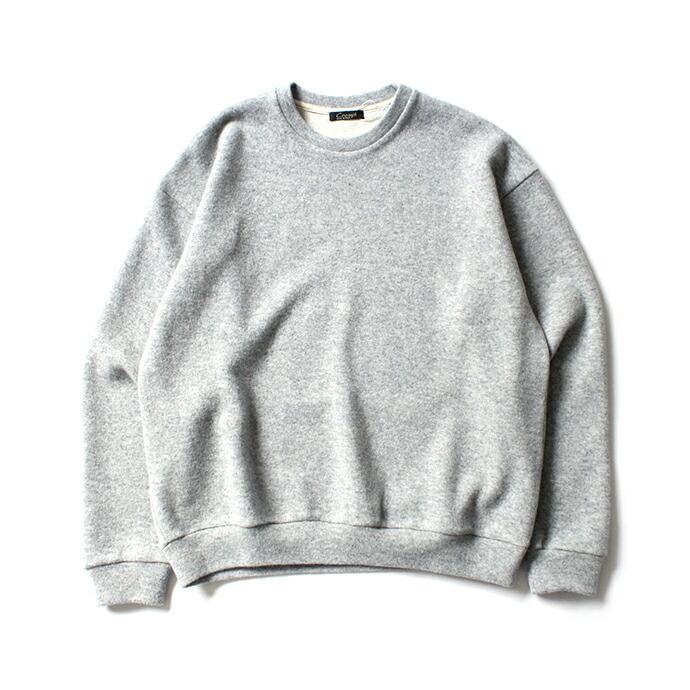 CRESPI / Lambswool/Cotton Crew Neck - Grey ラムズウールコットン クルーネックカットソー グレー | Crespi