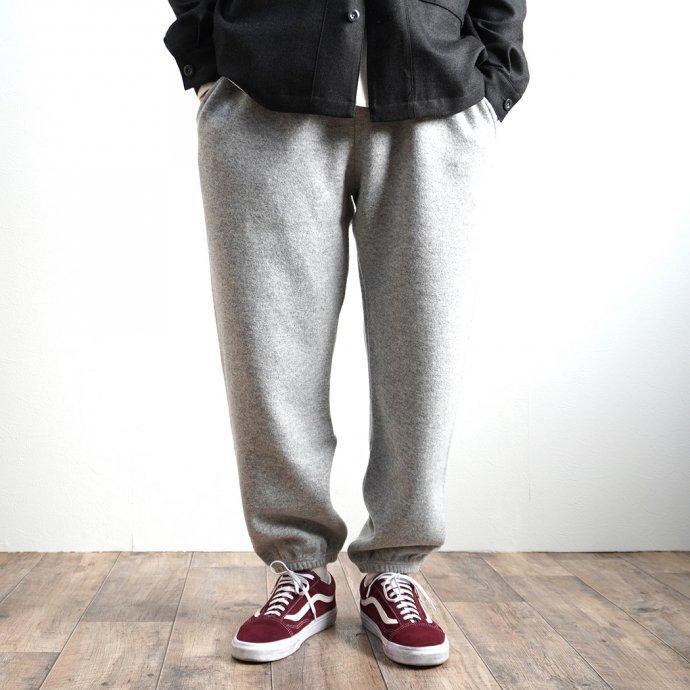 CRESPI / Lambswool/Cotton Pants - Grey ラムズウールコットン カットソーパンツ グレー | Crespi | 05