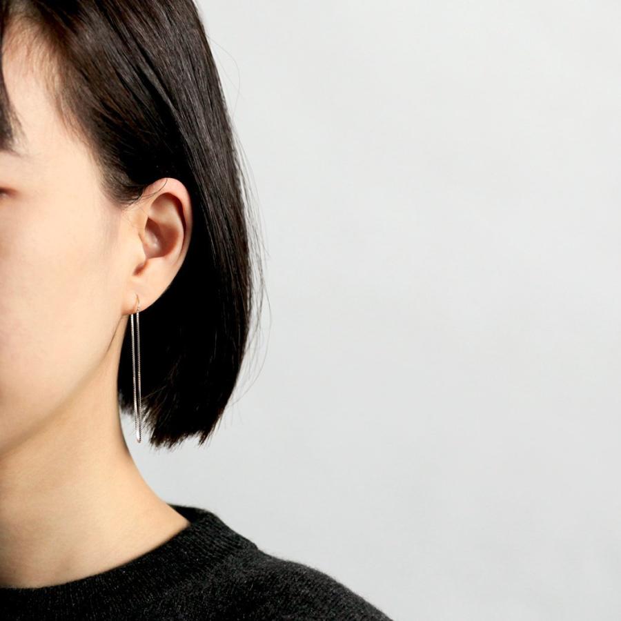 イロンデール エペパン hirondelle et pepin / k18 sp-21ss-24 インフィニティ ロング ピアス（片耳タイプ） レディース ギフト プレゼント ア… | hirondelle | 02