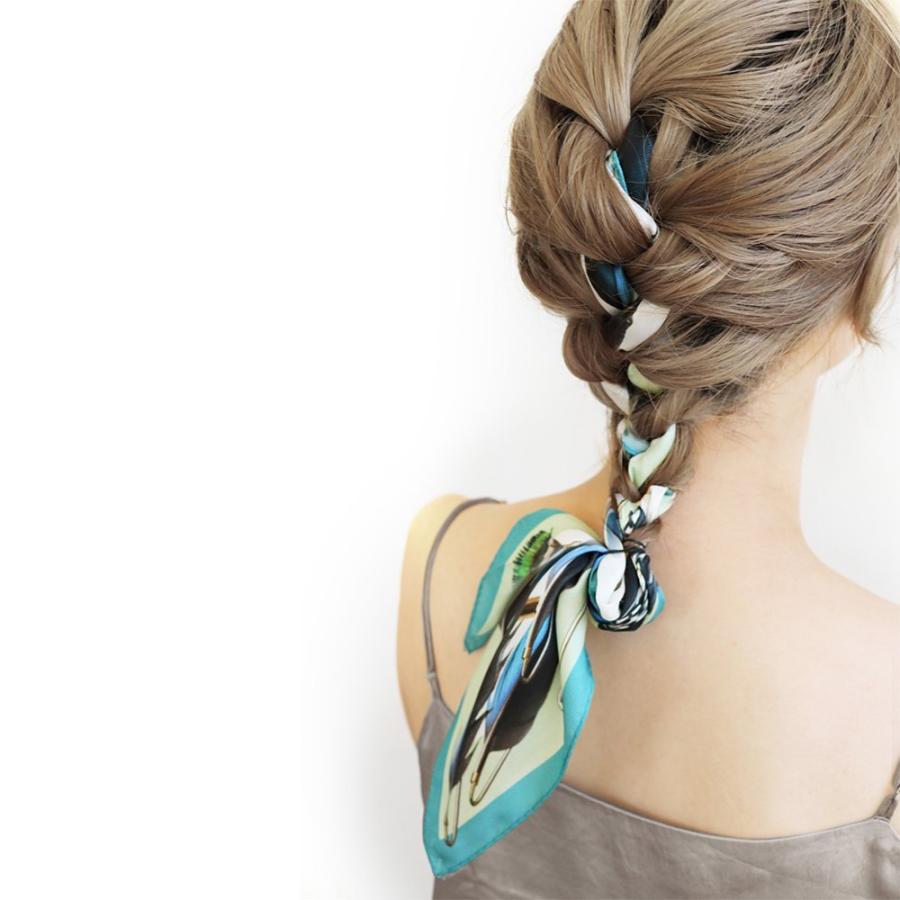 moca.arpeggio（モカ アルペジオ） /  Kawasemi&Peacock 孔雀とカワセミ スカーフ  [MS-01] レディース ギフト プレゼント 大判 スカーフ … |  | 03