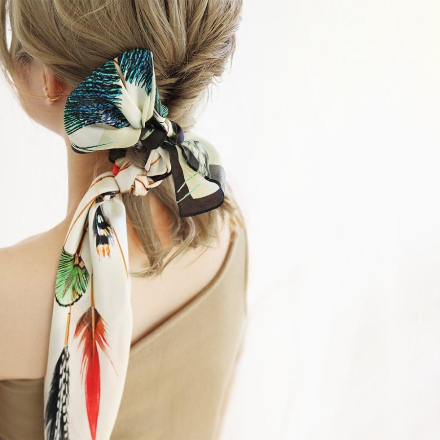 moca.arpeggio（モカ アルペジオ） /  Brooch pins 羽のピンブローチ スカーフ  [MS-02] レディース ギフト プレゼント 大判 スカーフ シルク … |  | 02