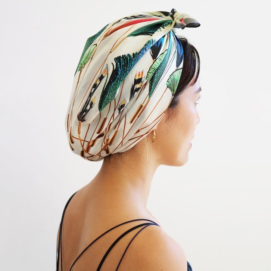 moca.arpeggio（モカ アルペジオ） /  Brooch pins 羽のピンブローチ スカーフ  [MS-02] レディース ギフト プレゼント 大判 スカーフ シルク … |  | 07