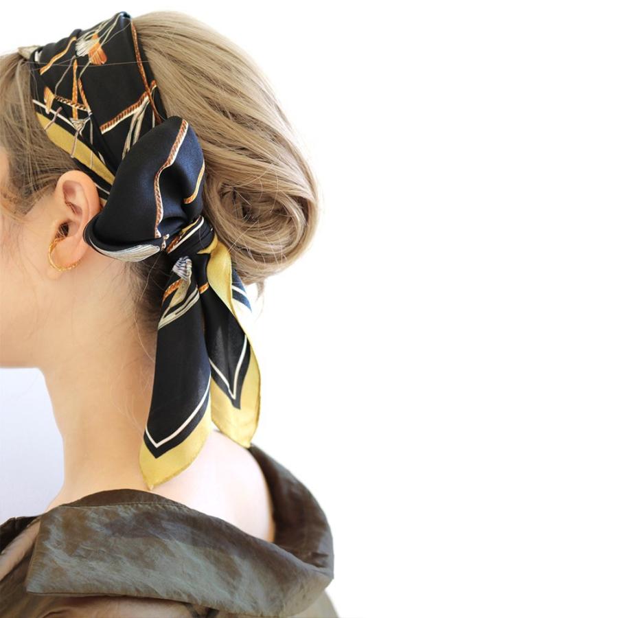 moca.arpeggio（モカ アルペジオ） /  Little birds ネックレス柄 スカーフ  [MS-03] レディース ギフト プレゼント 大判 スカーフ シルク 大人… |  | 03