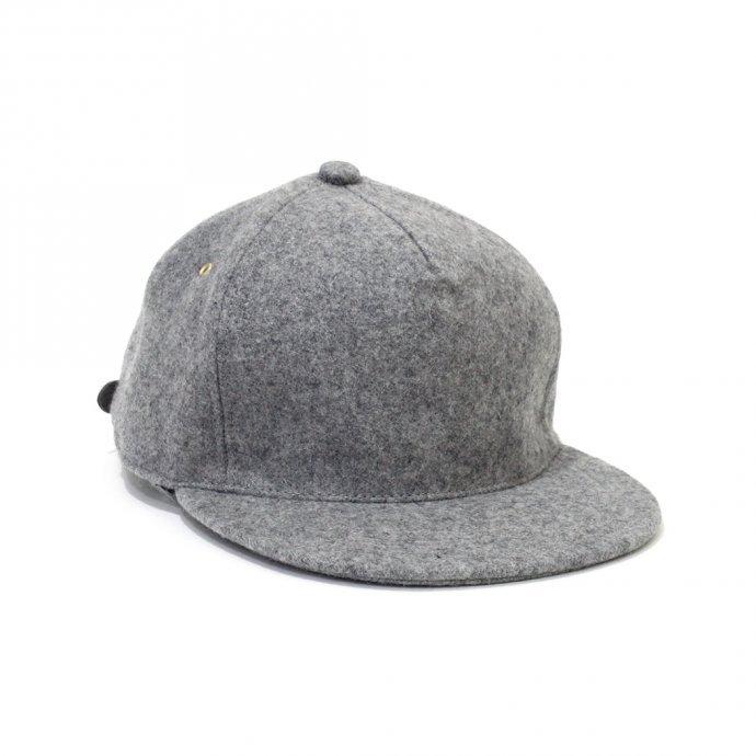 Trad Marks / Basic Cap WM ベーシックキャップ ウールメルトン - Heather Grey ヘザーグレー 即日発送 即納 | Heather