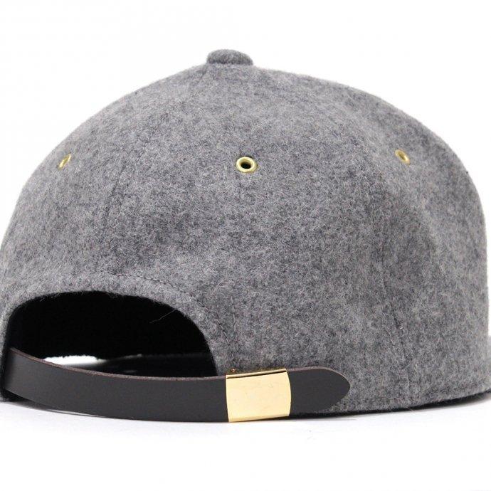 Trad Marks / Basic Cap WM ベーシックキャップ ウールメルトン - Heather Grey ヘザーグレー 即日発送 即納 | Heather | 04