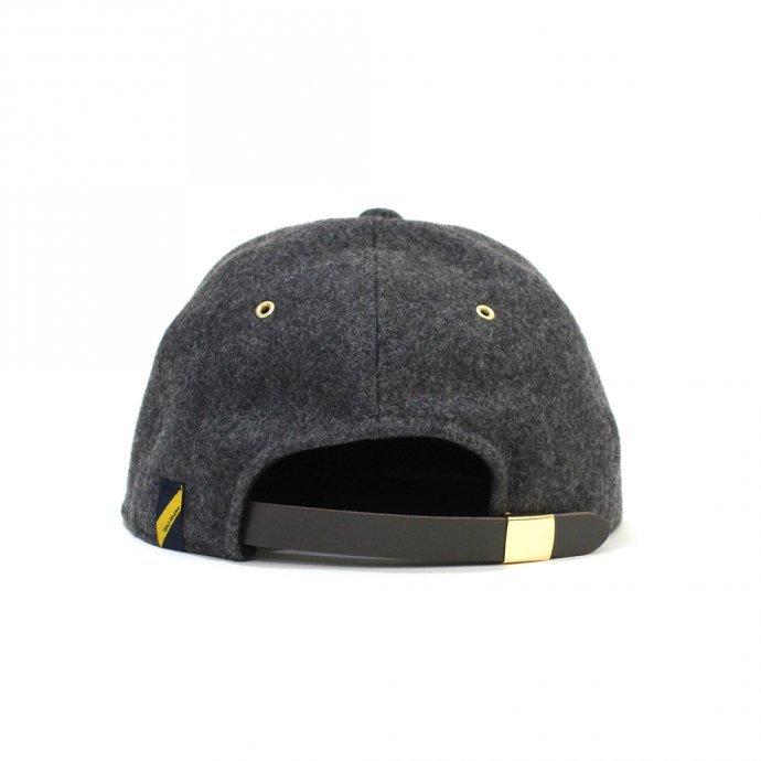 Trad Marks / Basic Cap WM ベーシックキャップ ウールメルトン - Dark Heather ダークヘザーグレー 即日発送 即納 | Heather | 03