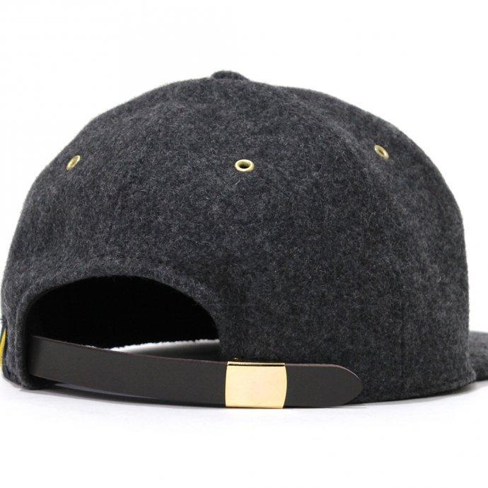 Trad Marks / Basic Cap WM ベーシックキャップ ウールメルトン - Dark Heather ダークヘザーグレー 即日発送 即納 | Heather | 04