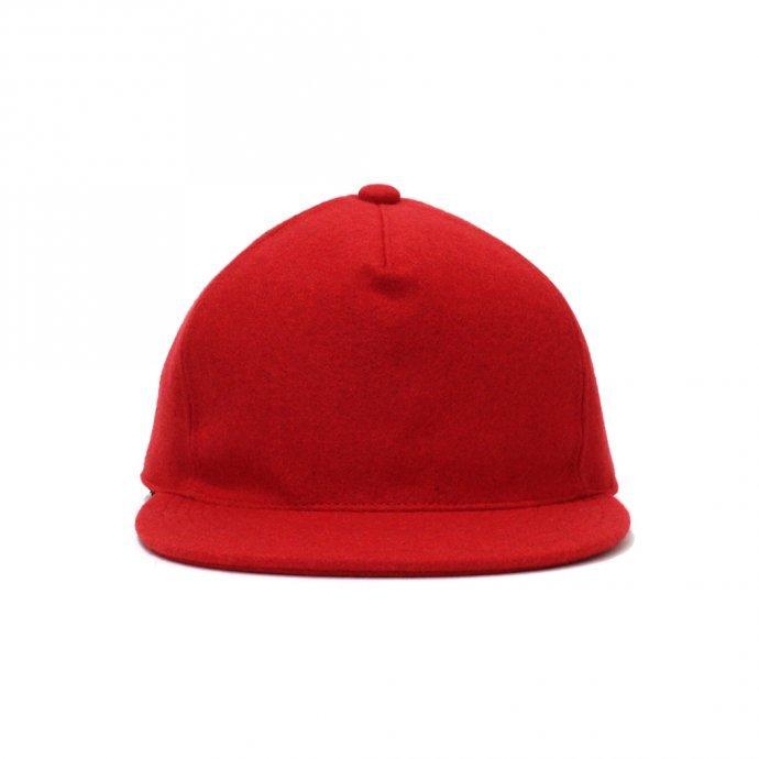 Trad Marks / Basic Cap WM ベーシックキャップ ウールメルトン - Red レッド 即日発送 即納 |  | 01