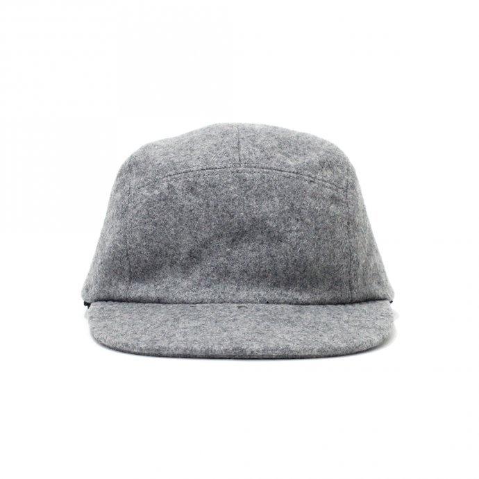 Trad Marks / Basic Jet Cap WM ベーシックジェットキャップ ウールメルトン - Heather Grey ヘザーグレー 即日発送 即納 | Heather | 01