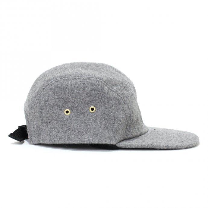 Trad Marks / Basic Jet Cap WM ベーシックジェットキャップ ウールメルトン - Heather Grey ヘザーグレー 即日発送 即納 | Heather | 02
