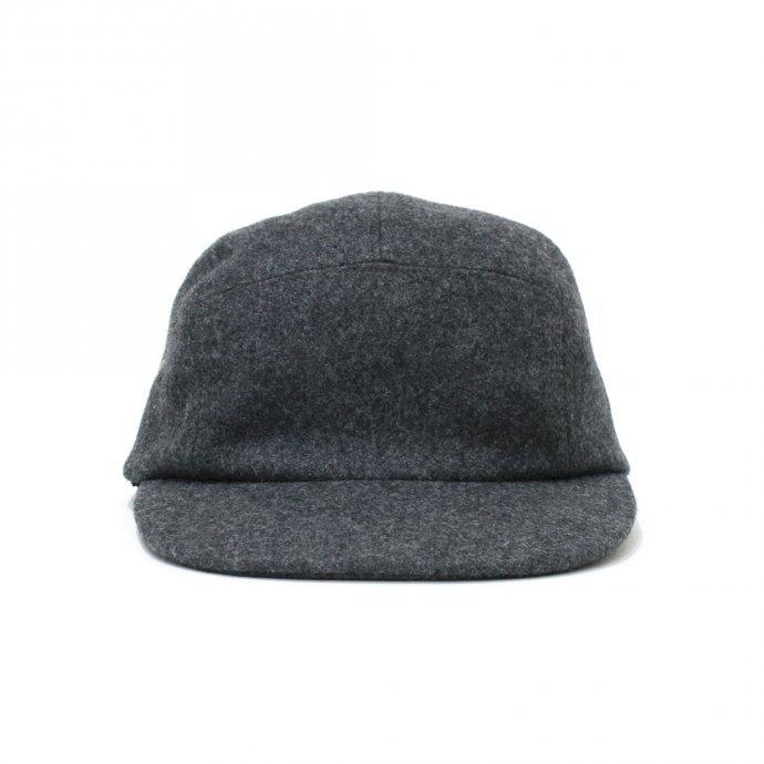 Trad Marks / Basic Jet Cap WM ベーシックジェットキャップ ウールメルトン - Dark Heather ダークヘザーグレー 即日発送 即納 | Heather | 01