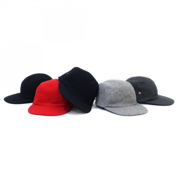 Trad Marks / Basic Jet Cap WM ベーシックジェットキャップ ウールメルトン - Dark Heather ダークヘザーグレー 即日発送 即納 | Heather | 06