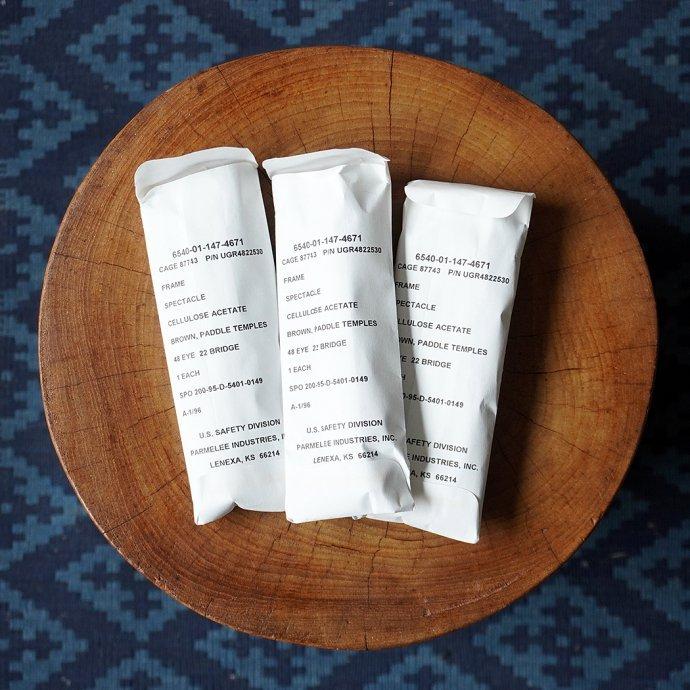 USS デッドストック ミリタリーアイウェアフレーム ブラウン Military Eyewear Frame - Brown | MILITARY | 13