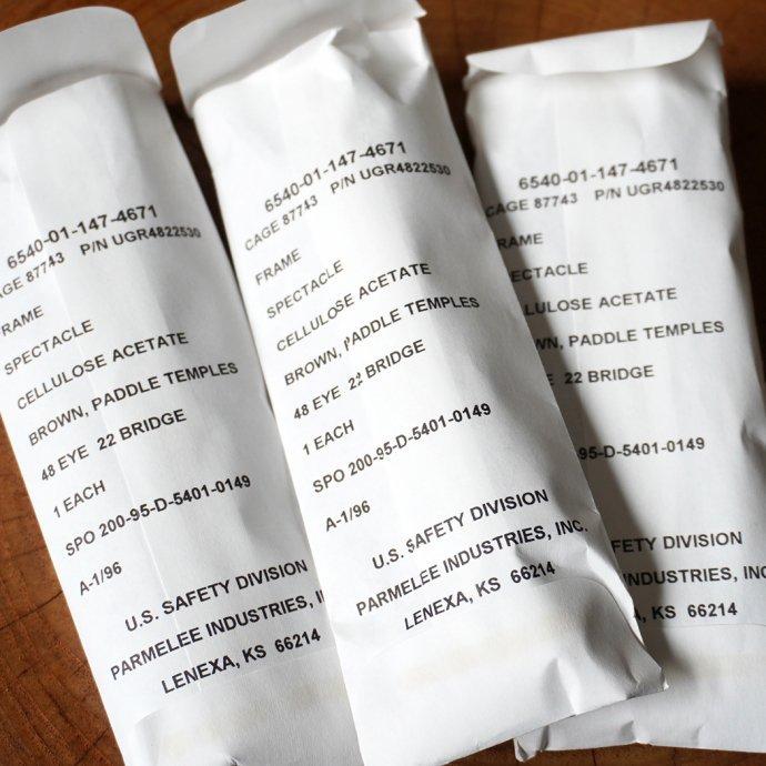 USS デッドストック ミリタリーアイウェアフレーム ブラウン Military Eyewear Frame - Brown | MILITARY | 14