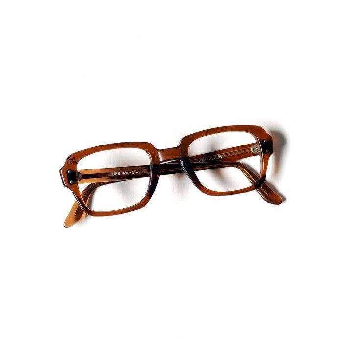 USS デッドストック ミリタリーアイウェアフレーム ブラウン Military Eyewear Frame - Brown | MILITARY | 02