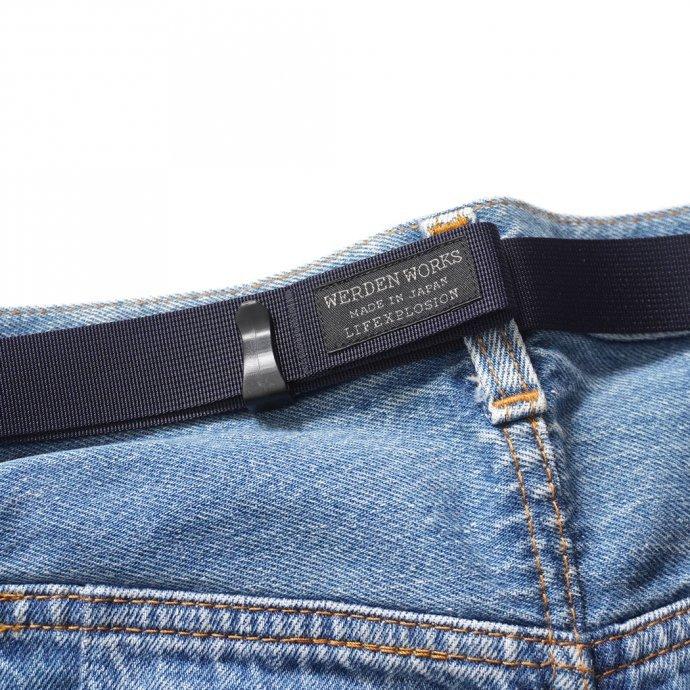 WERDENWORKS（ヴェアデンワークス） / STANDARD BELT SB001 - Navy スタンダードベルト ネイビー | NAVY（ファッション） | 04