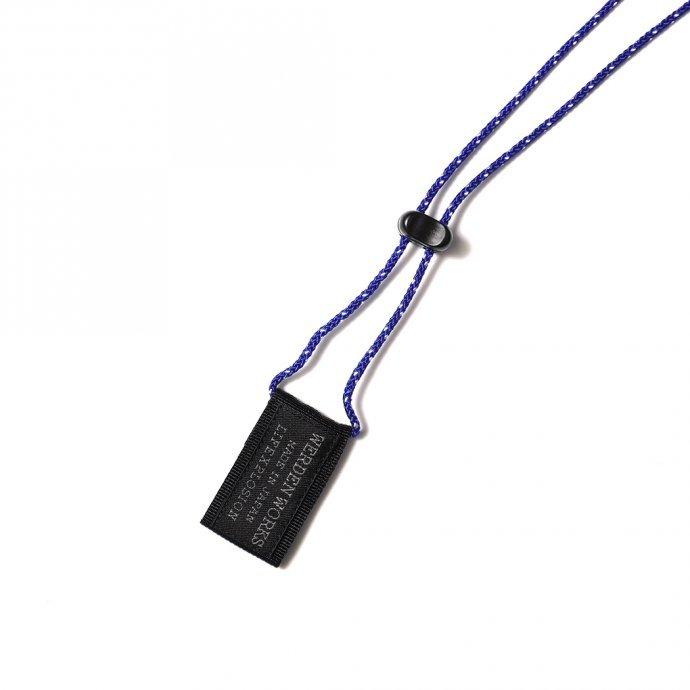 WERDENWORKS（ヴェアデンワークス） / GLASSES LOOP GL001 - Blue/White グラス／マスクホルダー ブルー系 |  | 06