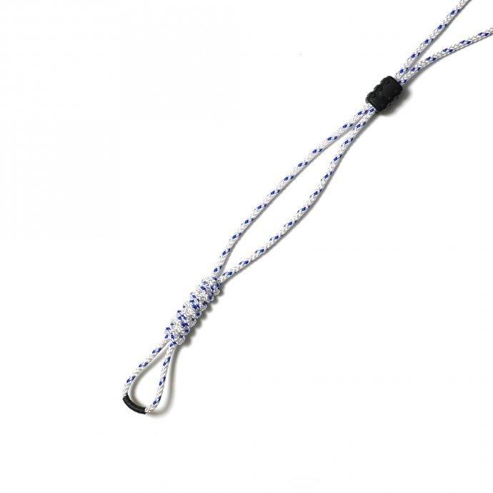 WERDENWORKS（ヴェアデンワークス） / GLASSES LOOP GL001 - White/Blue グラス／マスクホルダー ホワイト系 |  | 01