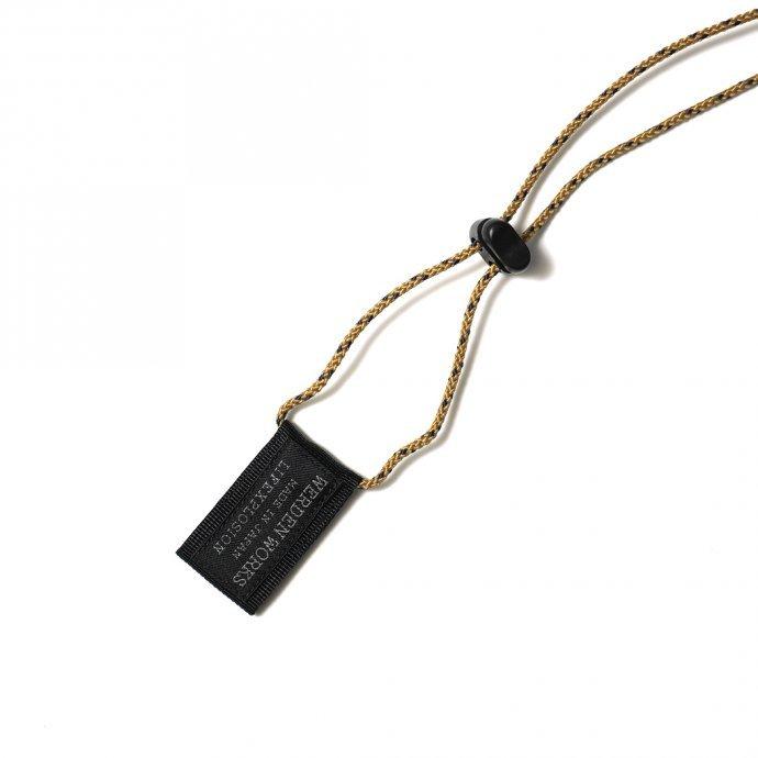 WERDENWORKS（ヴェアデンワークス） / GLASSES LOOP GL001 - Tan/Navy グラス／マスクホルダー ベージュ系 |  | 06