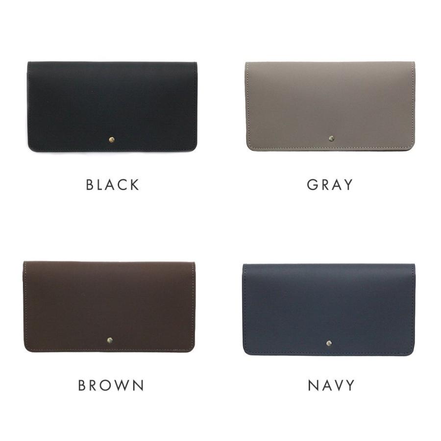 Ense（アンサ） レディース ラバータッチ 財布 長財布 本革 シンプル 日本製 mw801r rubber touch long wallet - 全6色 母の日 ギフト 新生活 |  | 01