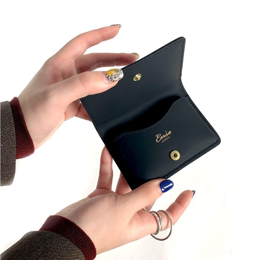 Ense（アンサ） / mw805r rubber touch card case - 全5色 送料無料 名刺 カード入れ レディース 2つ折り ミニ コンパクト ウォレット … |  | 03