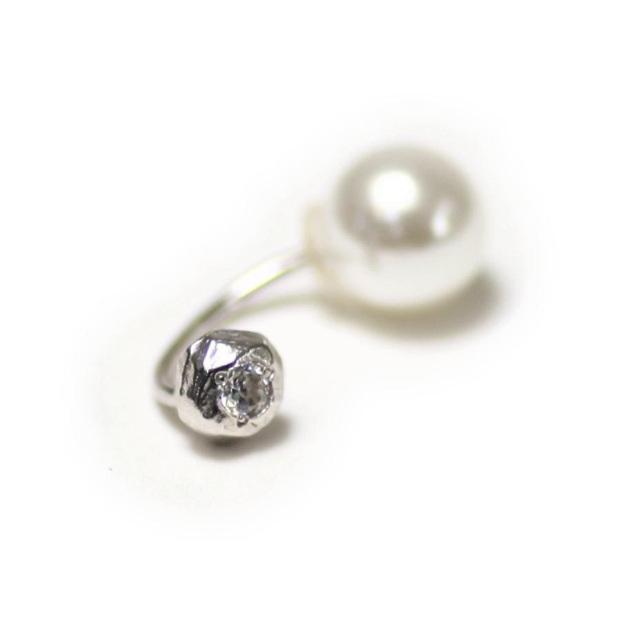 yum.（ヤム） / P-12a-18c Ag925 コロンパールキャッチピアス(両耳タイプ) |  | 01