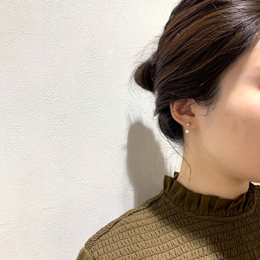 yum.（ヤム） / P-12a-18c Ag925 コロンパールキャッチピアス(両耳タイプ) |  | 04