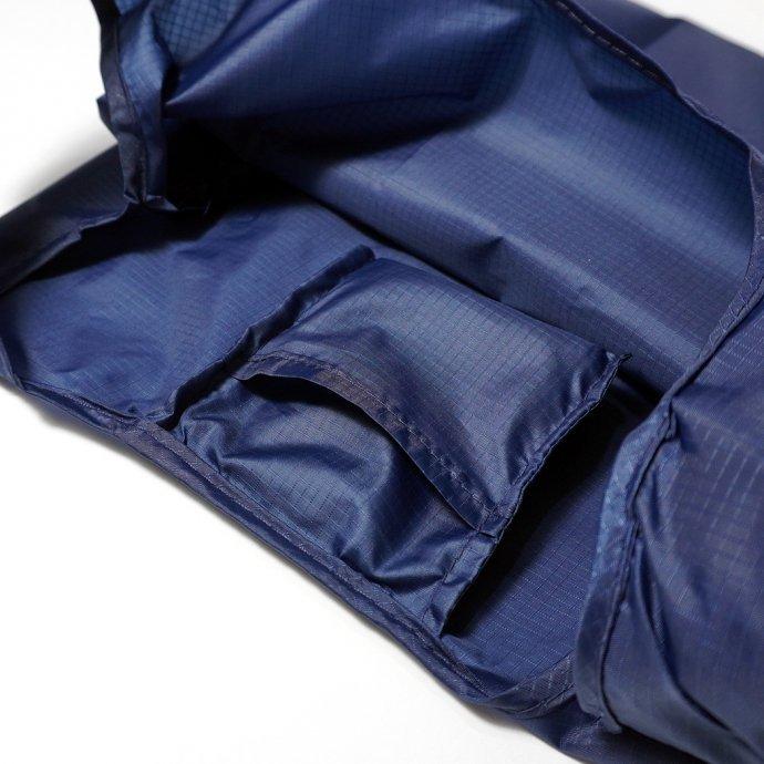 KIKKERLAND（キッカーランド） Key Ring Shopping Bag - Blue キーリング ショッピングバッグ ネイビー キーリング付きエコバッグ リップストッ… | iPhone | 08