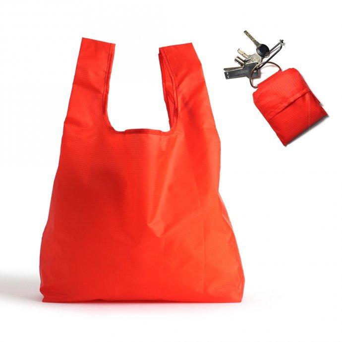 KIKKERLAND（キッカーランド） Key Ring Shopping Bag Red キーリング ショッピングバッグ レッド キー