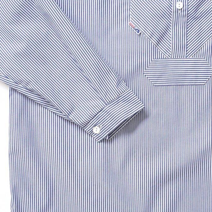 modAS / Sommer Fischerhemd - marine モダス サマーフィッシングシャツ ネイビーストライプ |  | 04