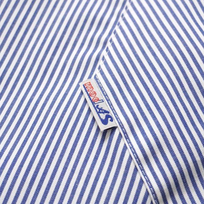 modAS / Sommer Fischerhemd - marine モダス サマーフィッシングシャツ ネイビーストライプ |  | 06