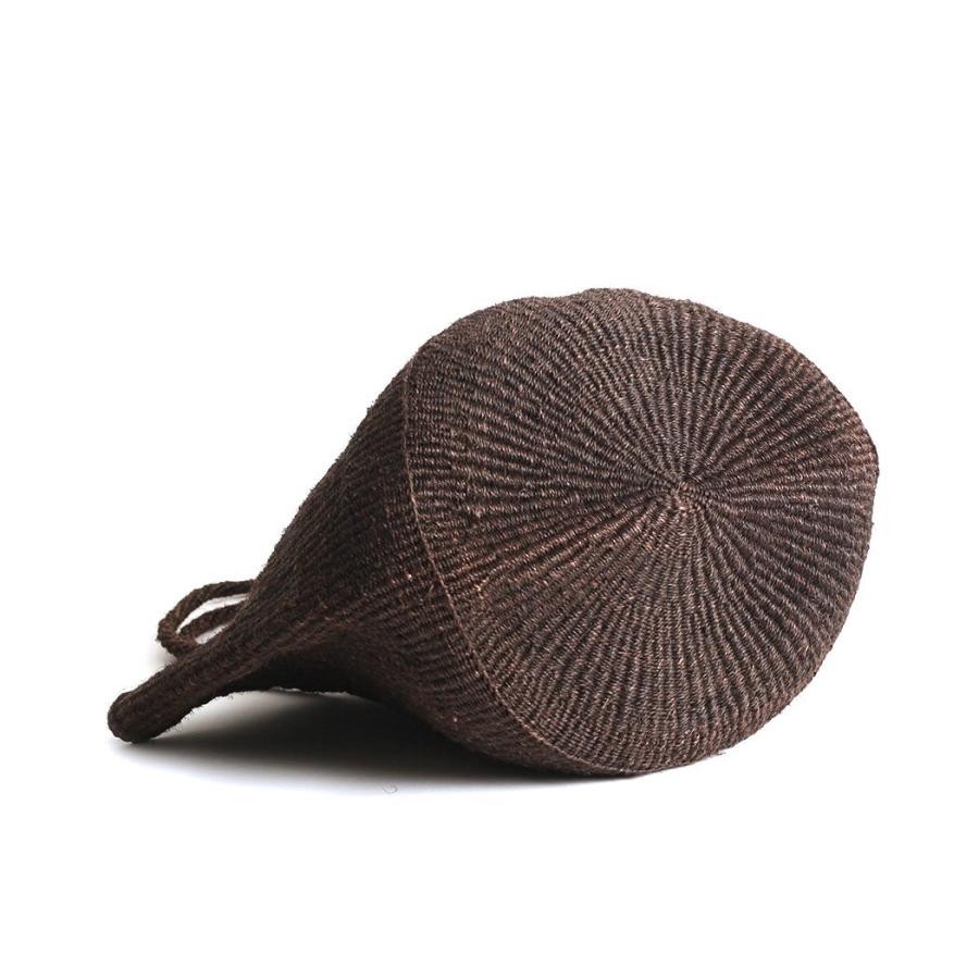 サイザル カゴバッグ ラウンド M / K1104-25 - ダークブラウン レディース カゴバッグ 12インチ |  | 01