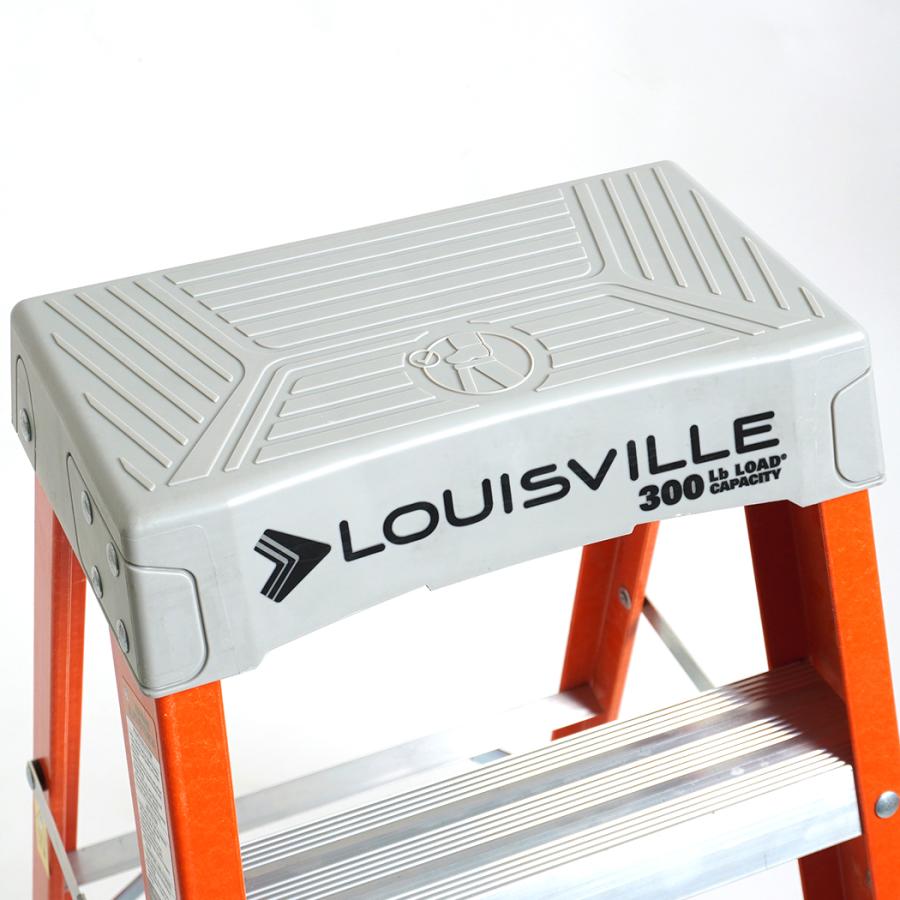 Louisville Ladder / ルイビルラダー ファイバーステップ 2ft オレンジ FS1502 2-Foot 脚立 |  | 02