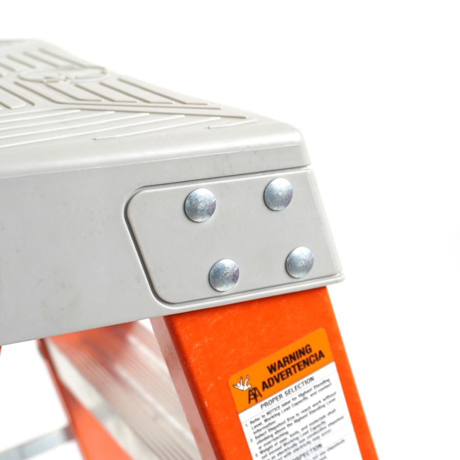 Louisville Ladder / ルイビルラダー ファイバーステップ 2ft オレンジ FS1502 2-Foot 脚立 |  | 04