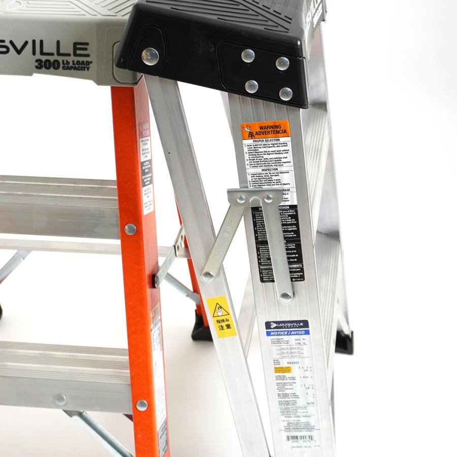 Louisville Ladder / ルイビルラダー ファイバーステップ 2ft オレンジ FS1502 2-Foot 脚立 |  | 07