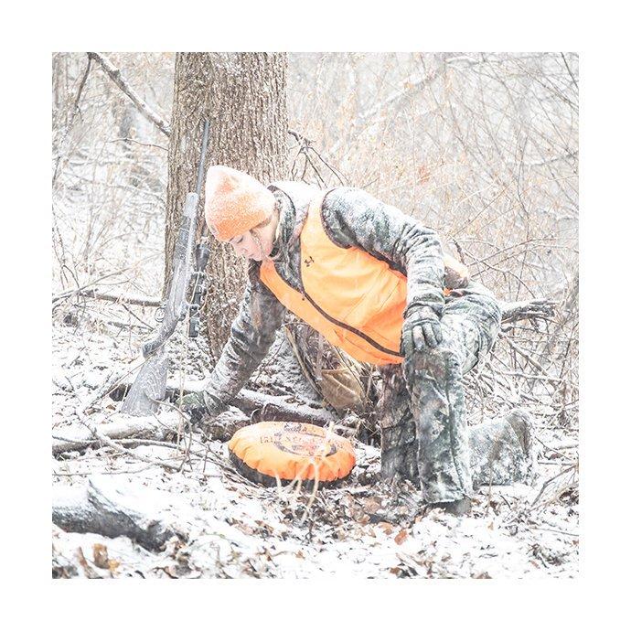 ThermaSeat サーマシート / HEAT-A-SEAT ヒートアシート アウトドアクッション RealTree/ネオンオレンジ |  | 02