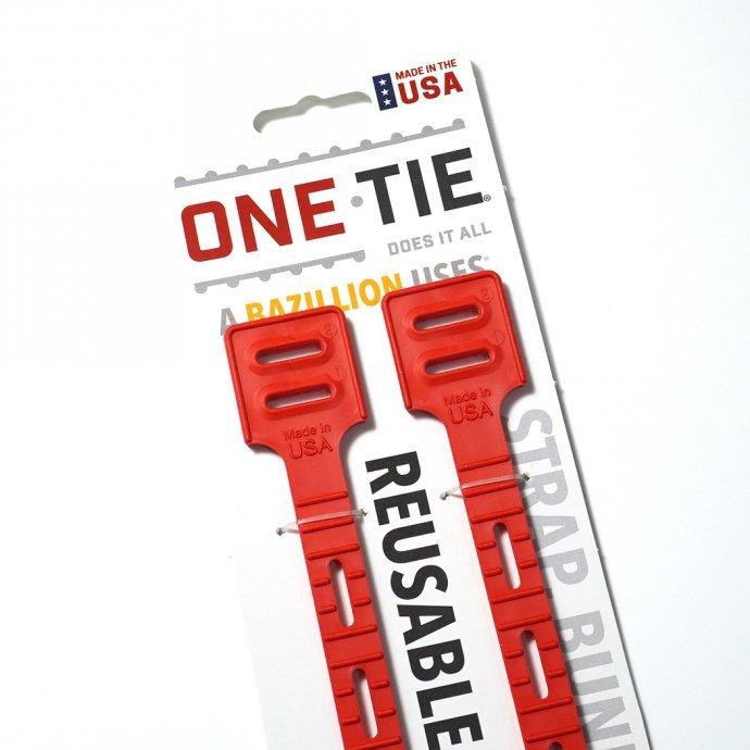 ONE-TIE / ワンタイ 14インチ 2本パック - レッド |  | 01