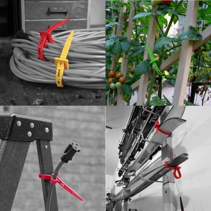 ONE-TIE / ワンタイ 14インチ 2本パック - オレンジ |  | 02