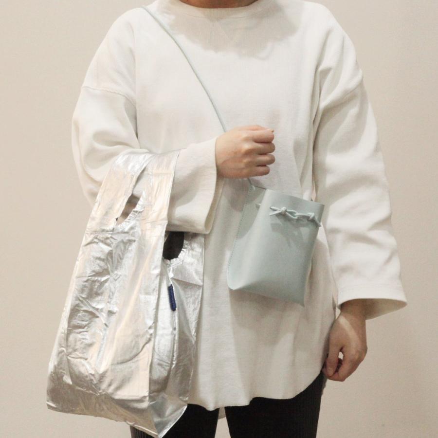 BAGGU（バグゥ） / BABY エコバッグ - メタリックシルバー　ショッピングバッグ マルシェバッグ コンビニ |  | 03