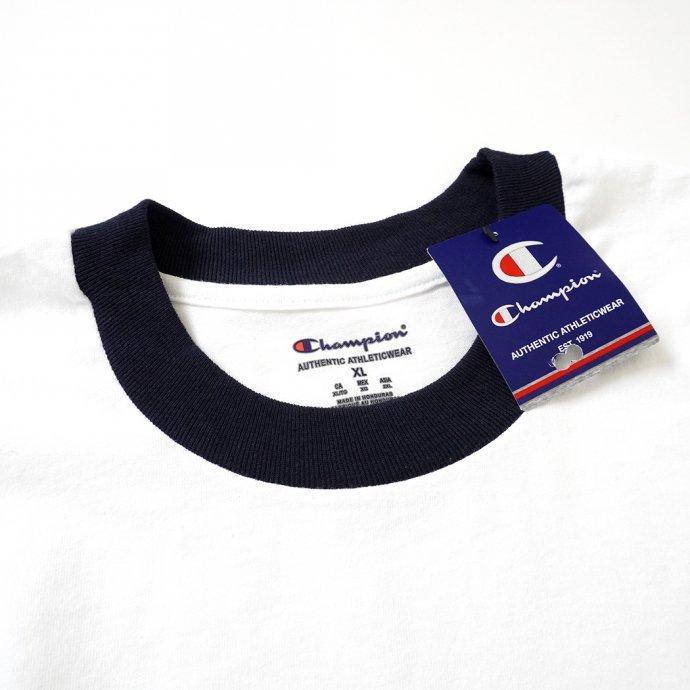 USNA / Official Midshipmen Blue Rim L/S Tee Manufactured by Champion ロングスリーブTシャツ ホワイト 買い回り 買い周り 買いまわり ポイ… | Champion | 03
